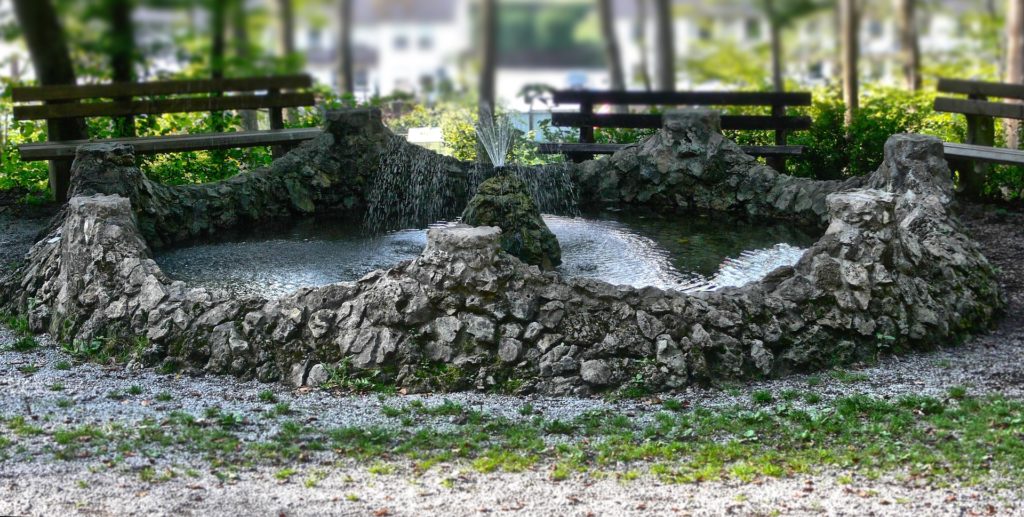 fontaine pierres naturelles